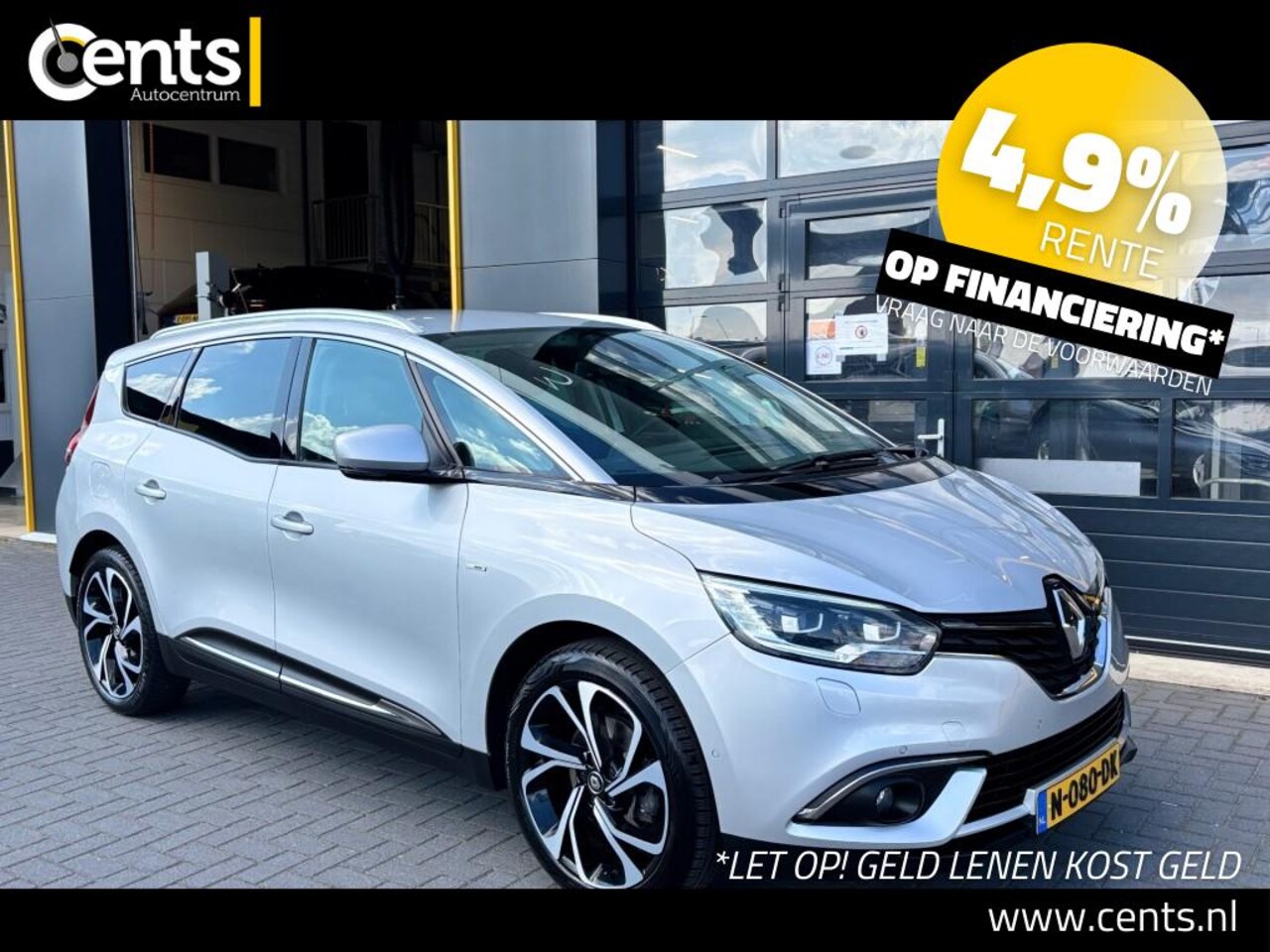 Renault Grand Scénic - 1.2 TCE 130 BOSE I LEER I NAVI WEGKLAPBARE TREKHAAK - AutoWereld.nl