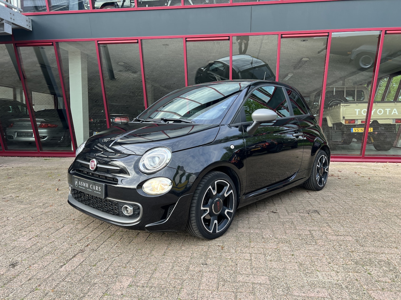 Fiat 500 - 0.9 TwinAir Turbo 500S | Pano | CC | Parkeer achter | Leder | Airco | - AutoWereld.nl