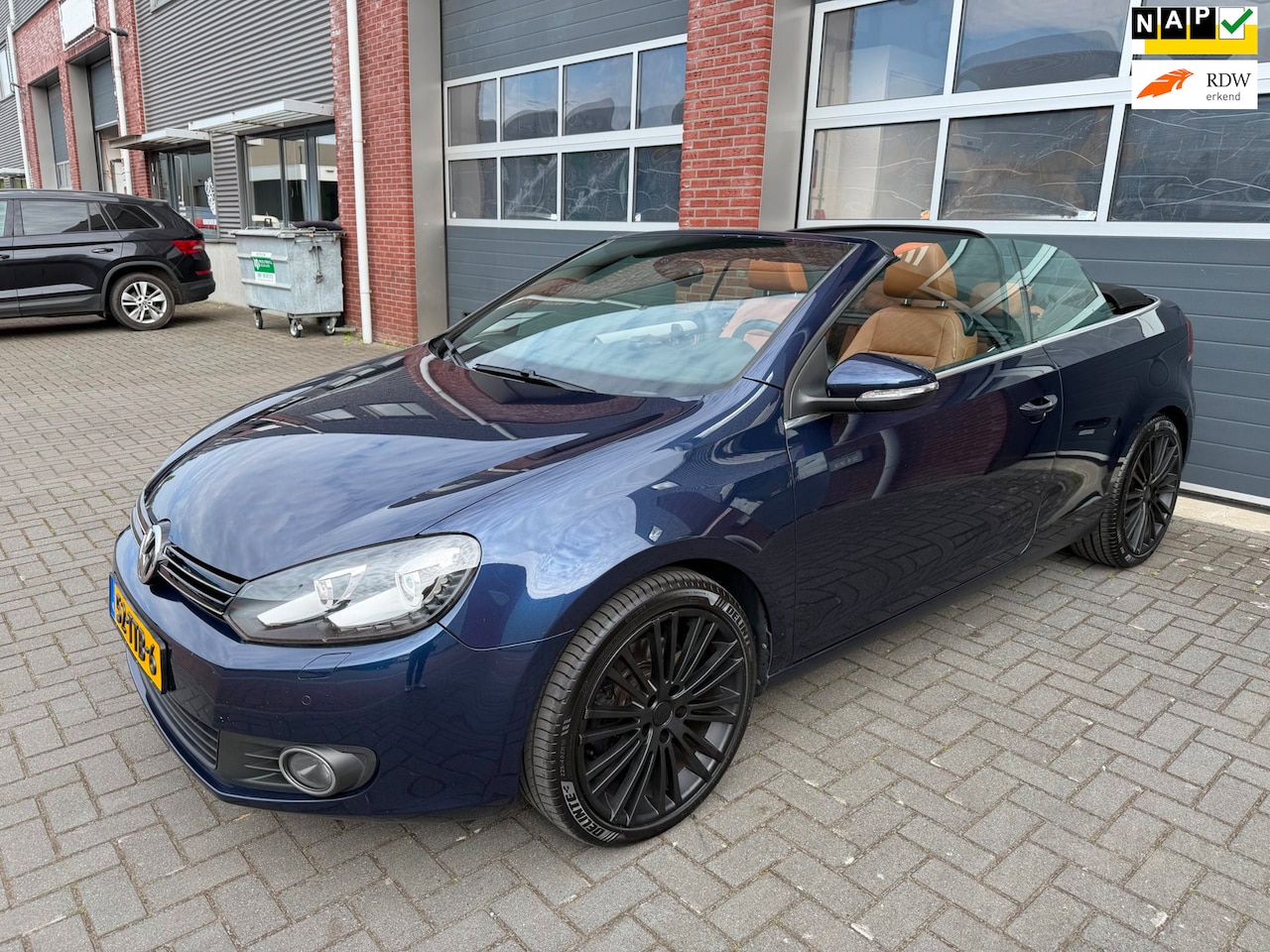 Volkswagen Golf Cabriolet - 1.4 TSI DSG LED Navi Leder Stoelvw - AutoWereld.nl
