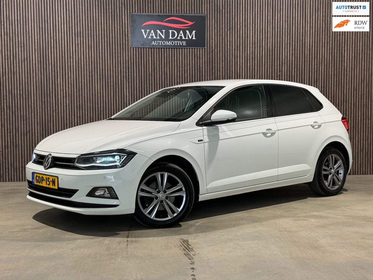 Volkswagen Polo - 1.0 TSI R-Line 2019 DSG LED NAVI CRUISE CLIMA - AutoWereld.nl