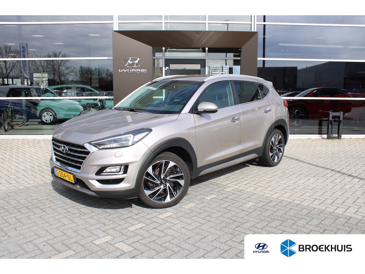 Hyundai Tucson - 1.6 T-GDI Premium | Automaat | Stoelverwarming voor+achter | Adaptieve Cruise Control | El - AutoWereld.nl