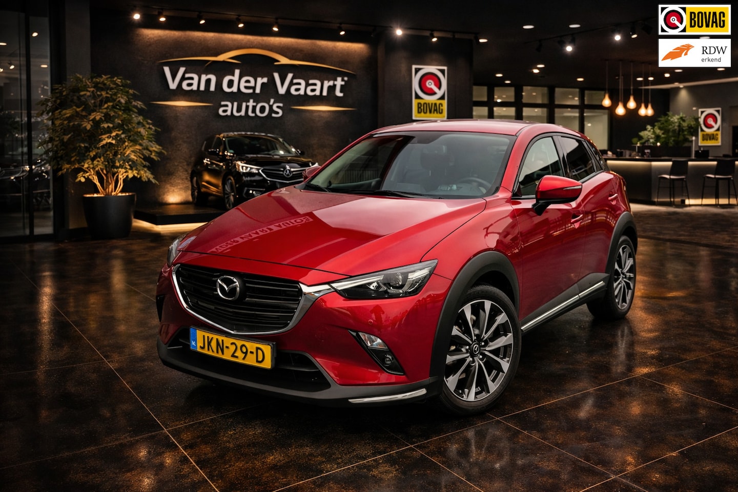 Mazda CX-3 - 2.0 SkyActiv-G SPORTLINE 120 AUTOMAAT NAVI CLIMA - AutoWereld.nl