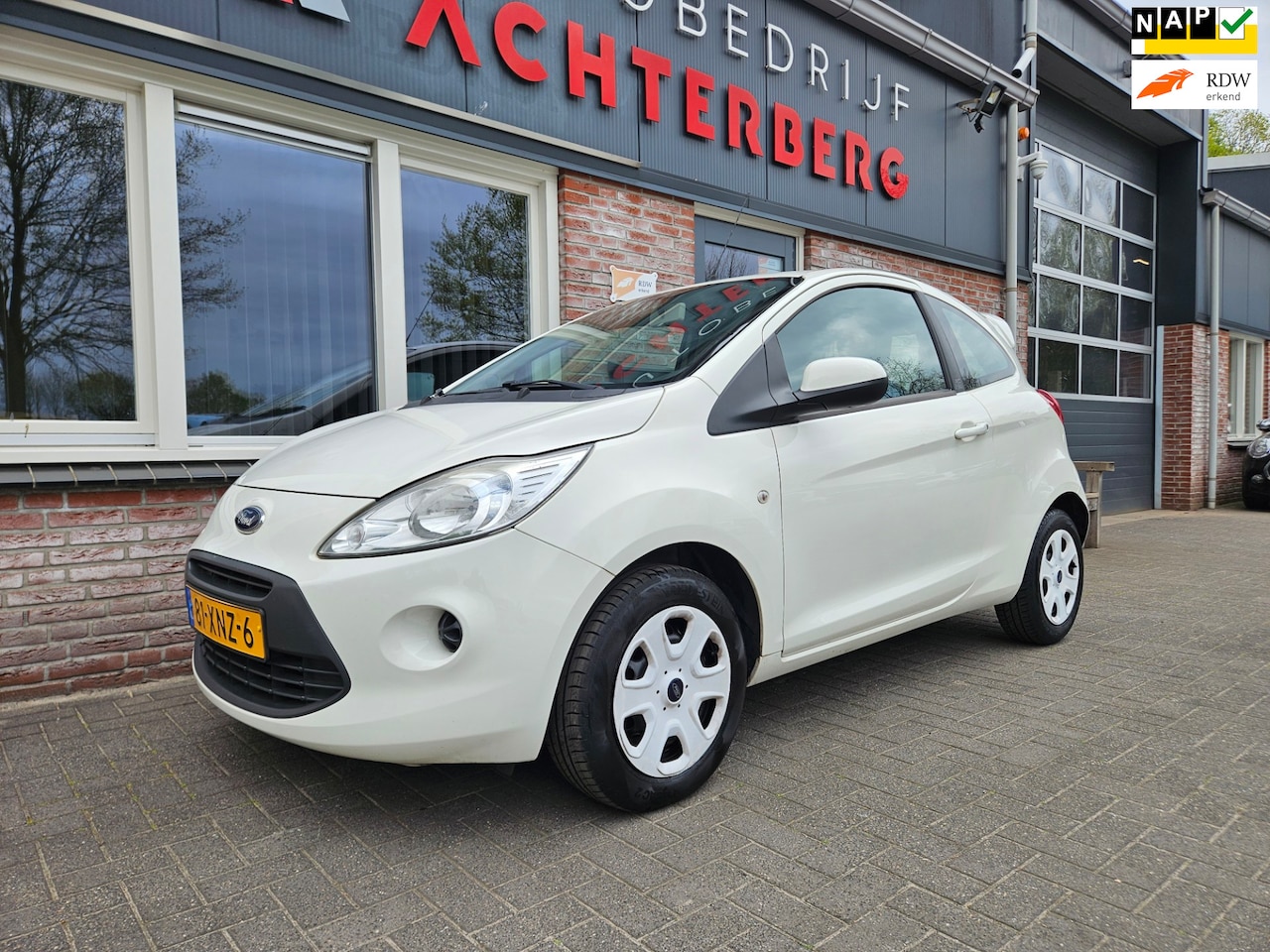 Ford Ka - 1.2 Cool & Sound start/stop Airco! NAP! Leuke/Nette Auto! Netjes Onderhouden! - AutoWereld.nl