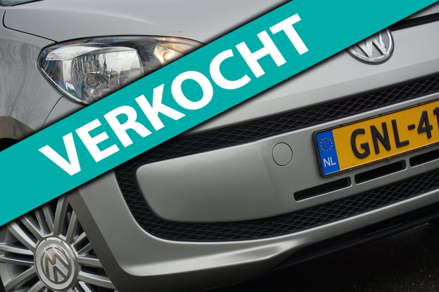 Volkswagen Up! - 1.0 up! Highline | Tungsten Silver | Airco/Cruise/LMV/PDC - Keurig! - AutoWereld.nl