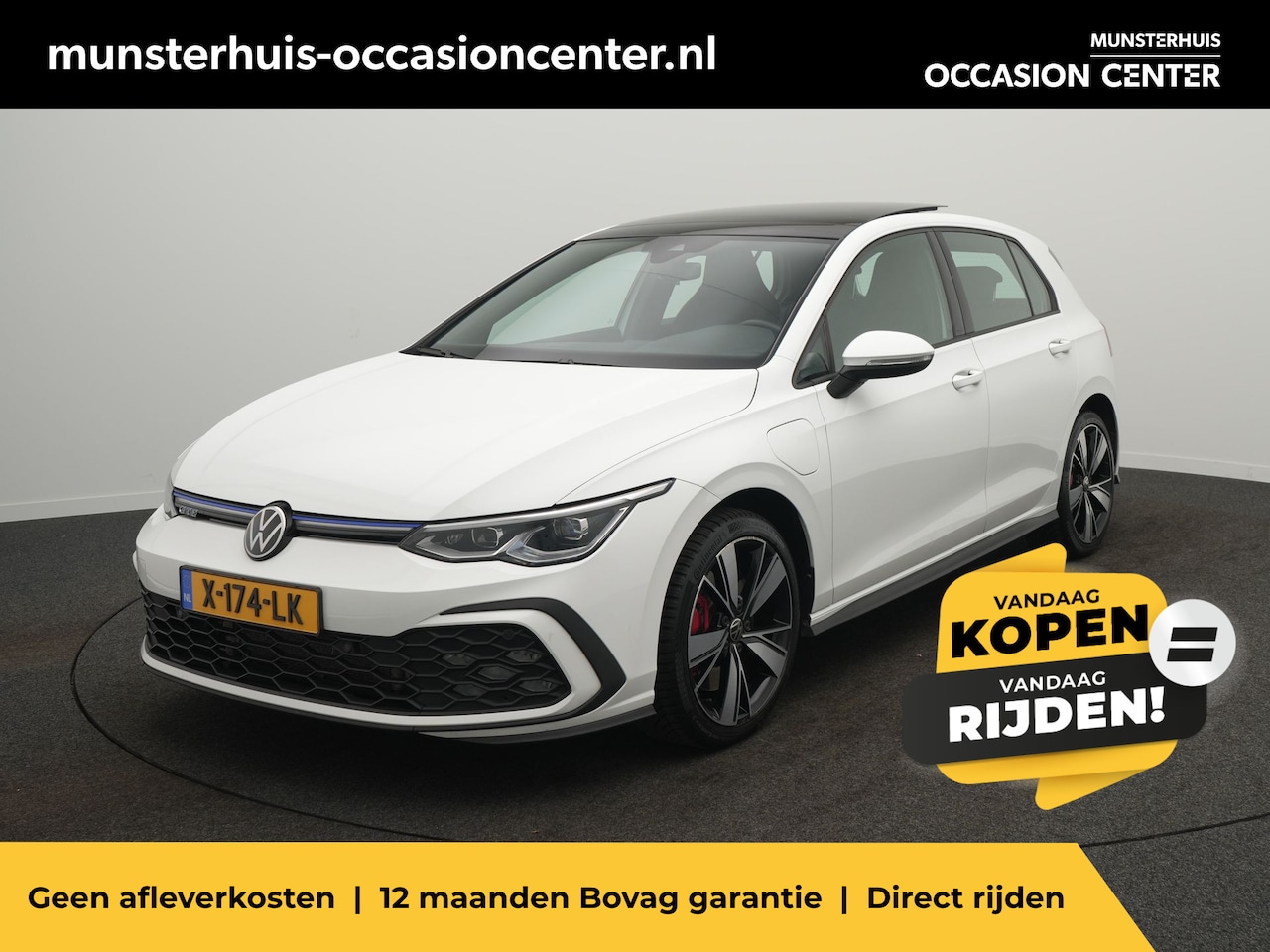 Volkswagen Golf - 1.4 eHybrid GTE - RIJKLAARPRIJS - All Seasonbanden - Achteruitrijcamera - Elektrisch Glaze - AutoWereld.nl