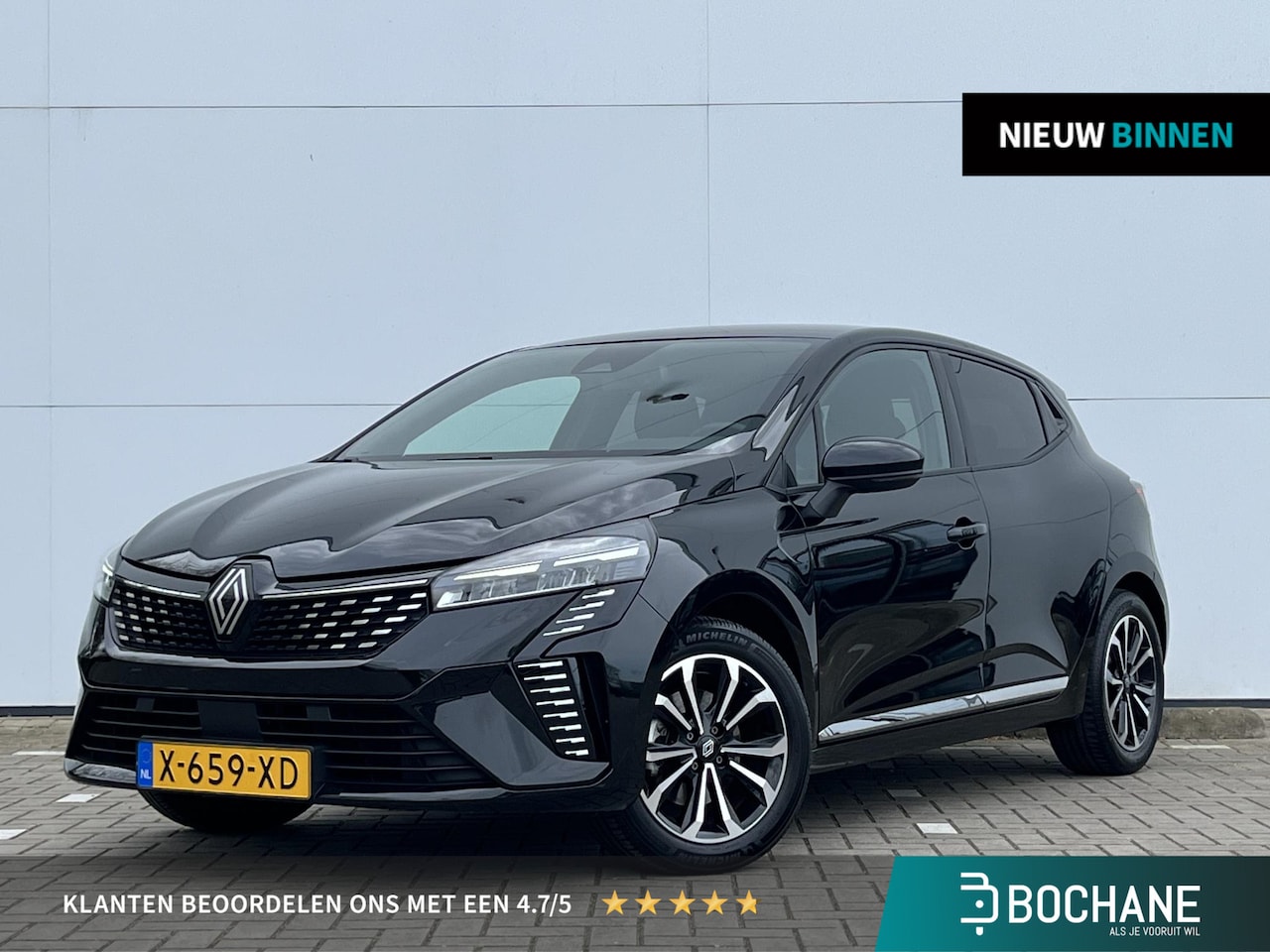 Renault Clio - 1.6 E-Tech Full Hybrid 145 techno | Navigatie | Camera | 1e Eig | - AutoWereld.nl