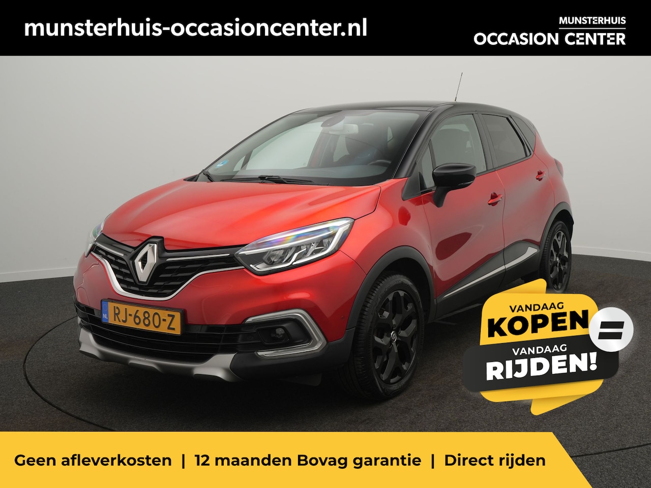 Renault Captur - TCe 120 Intens - RIJKLAARPRIJS - 120 PK! - Achteruitrijcamera - Cruise Control - Trekhaak - AutoWereld.nl