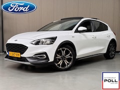 Ford Focus - 125pk Active X Panoramadak Trekhaak Camera Winter Parking Dodehoek Adap Cruise 5drs Dealer