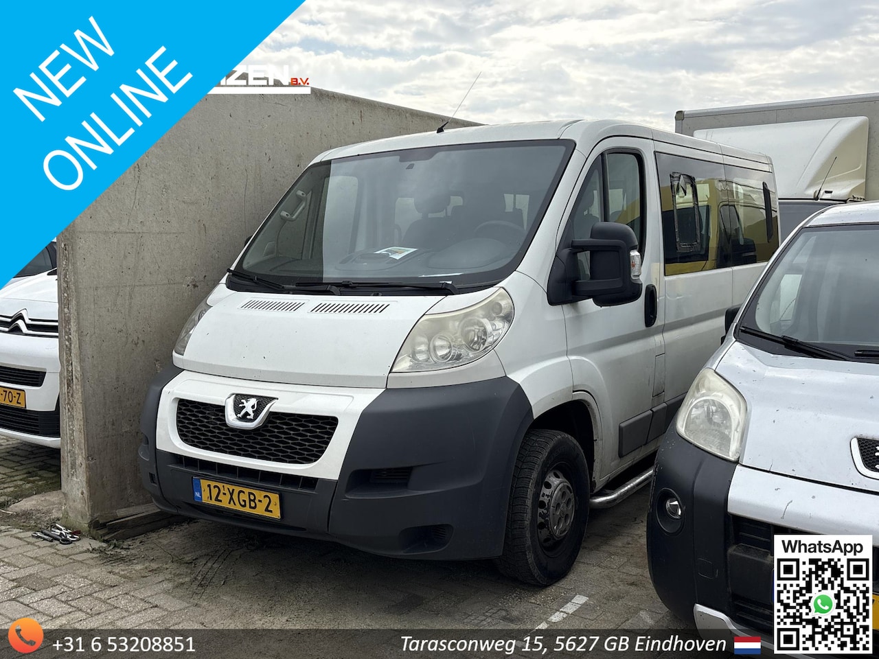 Peugeot Boxer - 330 2.2 HDI L1H1 | € 3.450,- MARGE! | Airco | 9 Persoons | - AutoWereld.nl