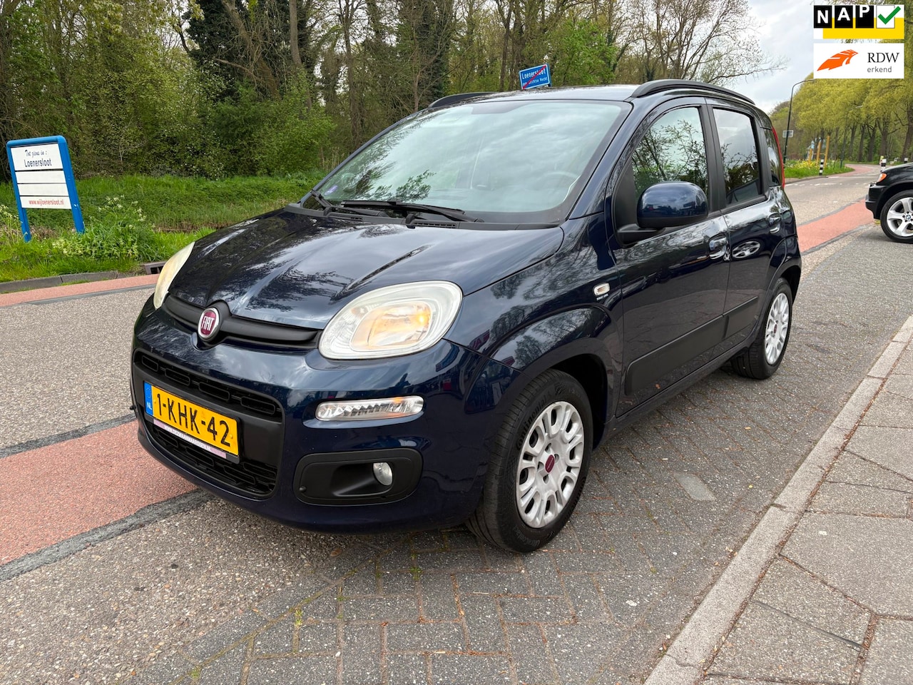 Fiat Panda - 0.9 TwinAir Lounge AUTOMAAT/1 eigenaar! - AutoWereld.nl