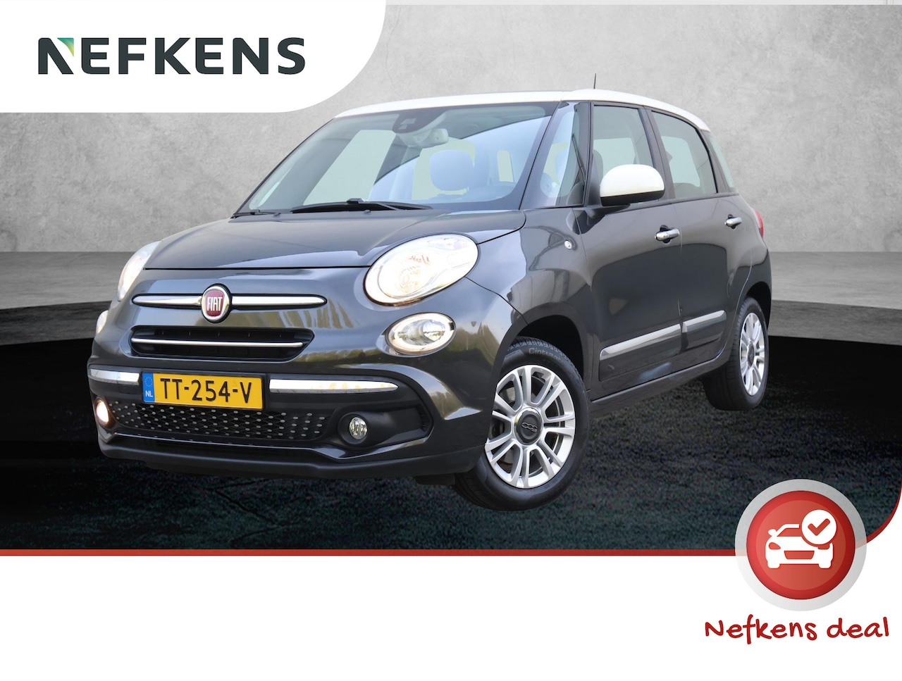 Fiat 500 L - 0.9 TwinAir Lounge | Glazen dak | LM Velgen | Wit dak | Clima | - AutoWereld.nl