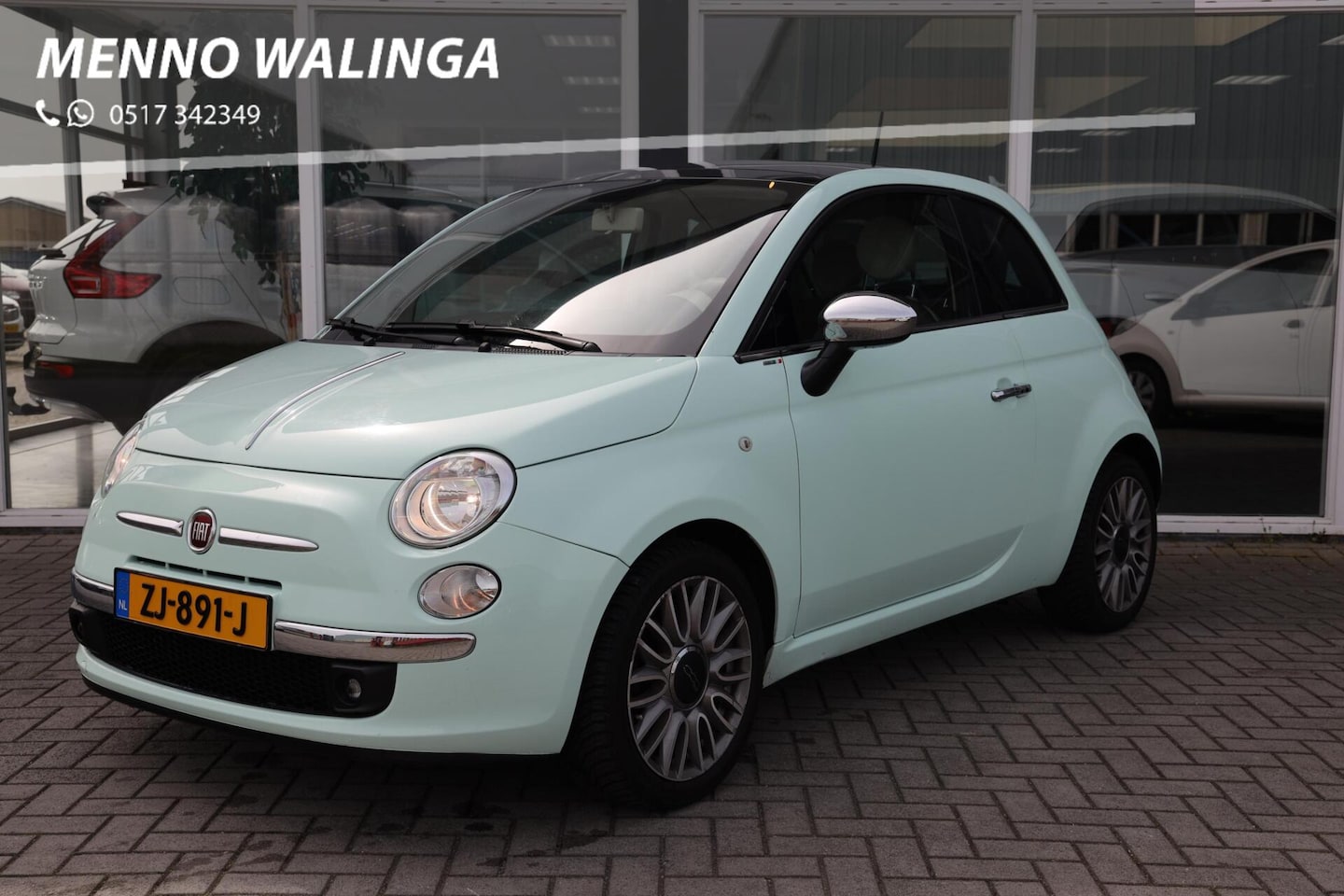 Fiat 500 - 0.9 TwinAir Turbo Popstar|Schuif/kanteldak|Airco|LMV|Elek. Ramen| - AutoWereld.nl