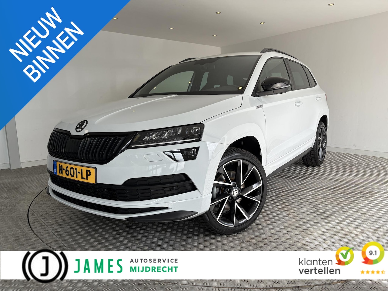 Skoda Karoq - 1.5 TSI ACT Sportline Business Carplay / Android - AutoWereld.nl