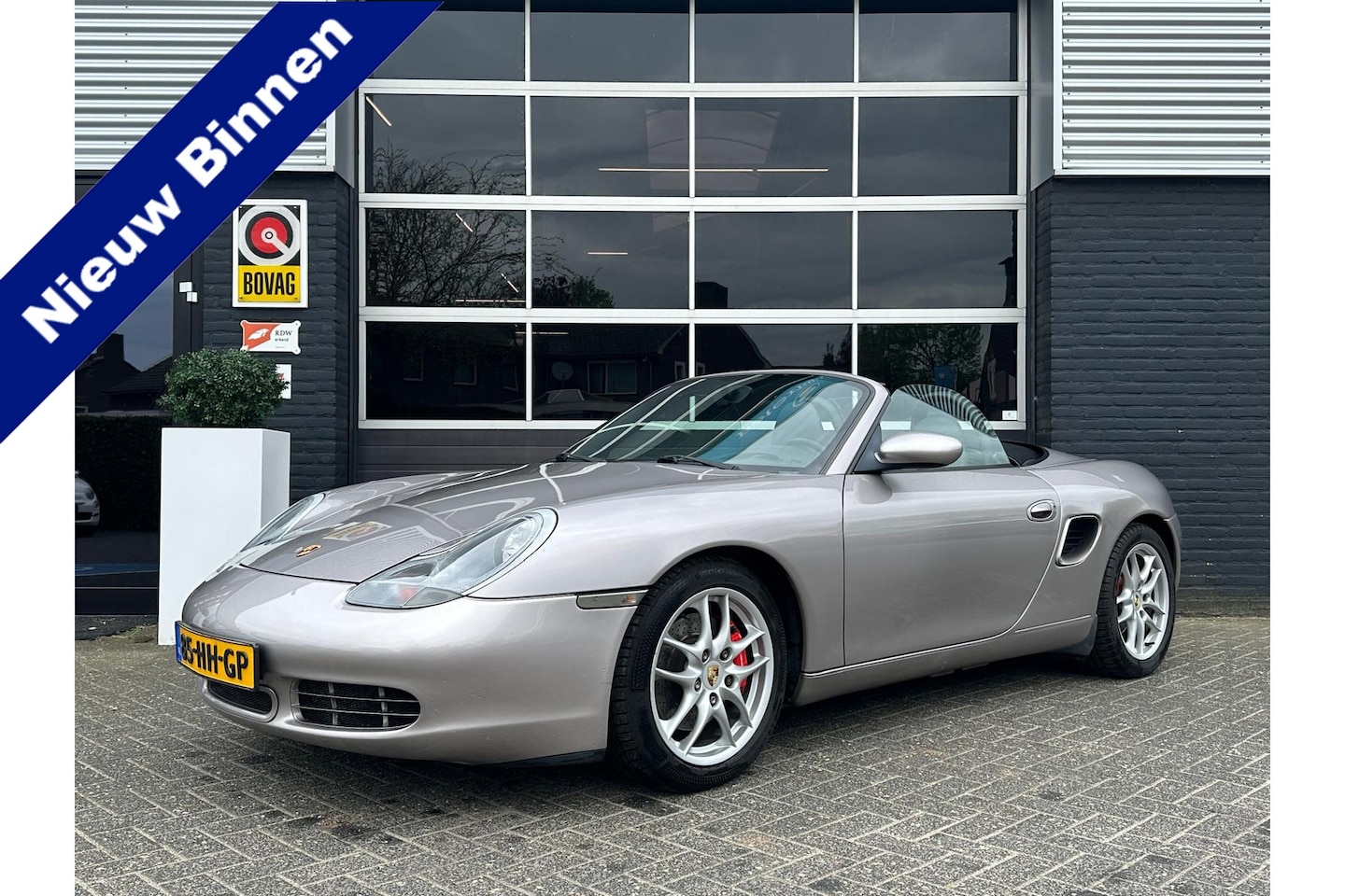 Porsche Boxster S - 3.2 3.2, Airco, Bluetooth, Radio, Navi, Leder, PDC - AutoWereld.nl