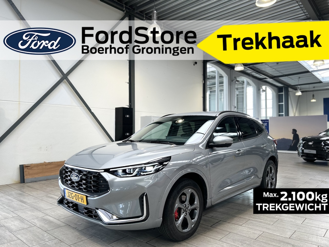 Ford Kuga - 2.5 PHEV 243 pk ST-Line X | Trekhaak I AGR stoelen | Matrix LED I Adapt Cruise I Winter Pa - AutoWereld.nl