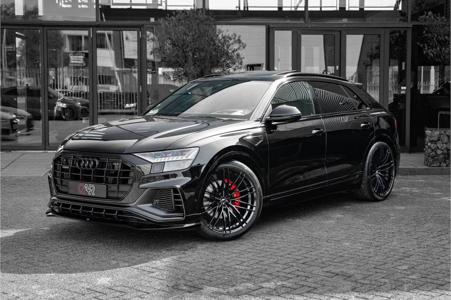 Audi Q8 - 55 TFSI quattro ABT Aero Pro Line Plus | ABT HR23 | Panoramadak | Assistentiepakket Tour | - AutoWereld.nl