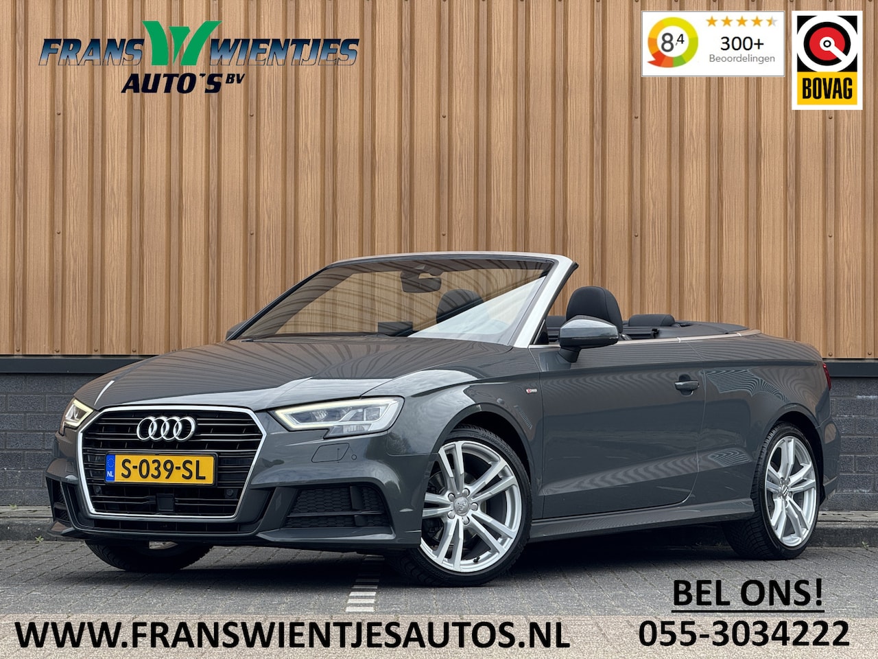 Audi A3 Cabriolet - 35 TFSI CoD Design Pro Line Plus | S Line | 150 Pk | Apple Carplay | Android Auto | Nekver - AutoWereld.nl