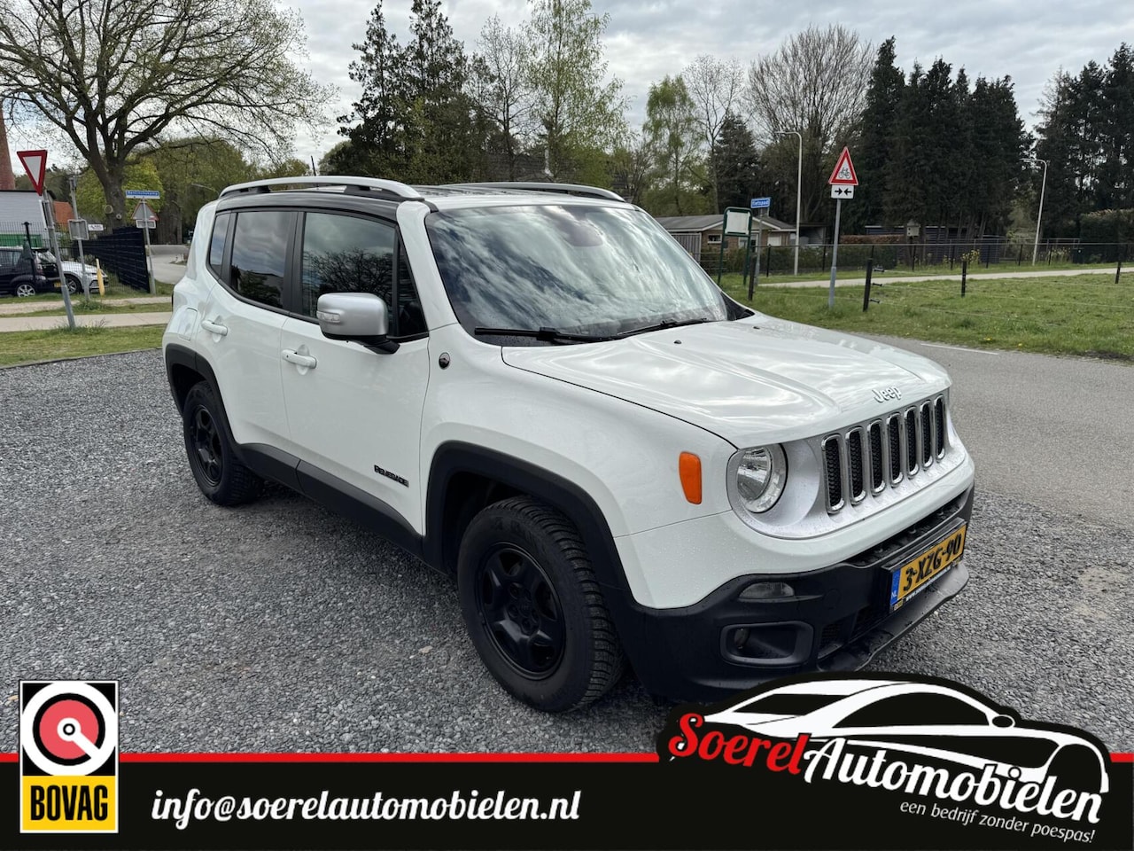 Jeep Renegade - 1.4 MultiAir Opening Edition 1.4 MultiAir Opening Edition, leer,navi,cruise, - AutoWereld.nl