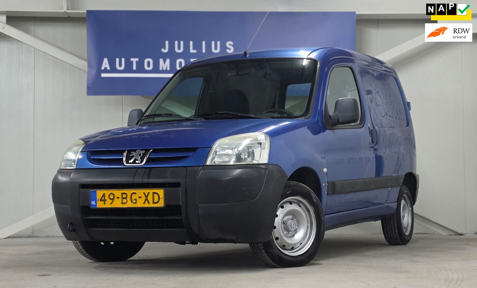 Peugeot Partner - 170C 1.9 D Avantage Garantie Elektr. Ramen Marge! - AutoWereld.nl