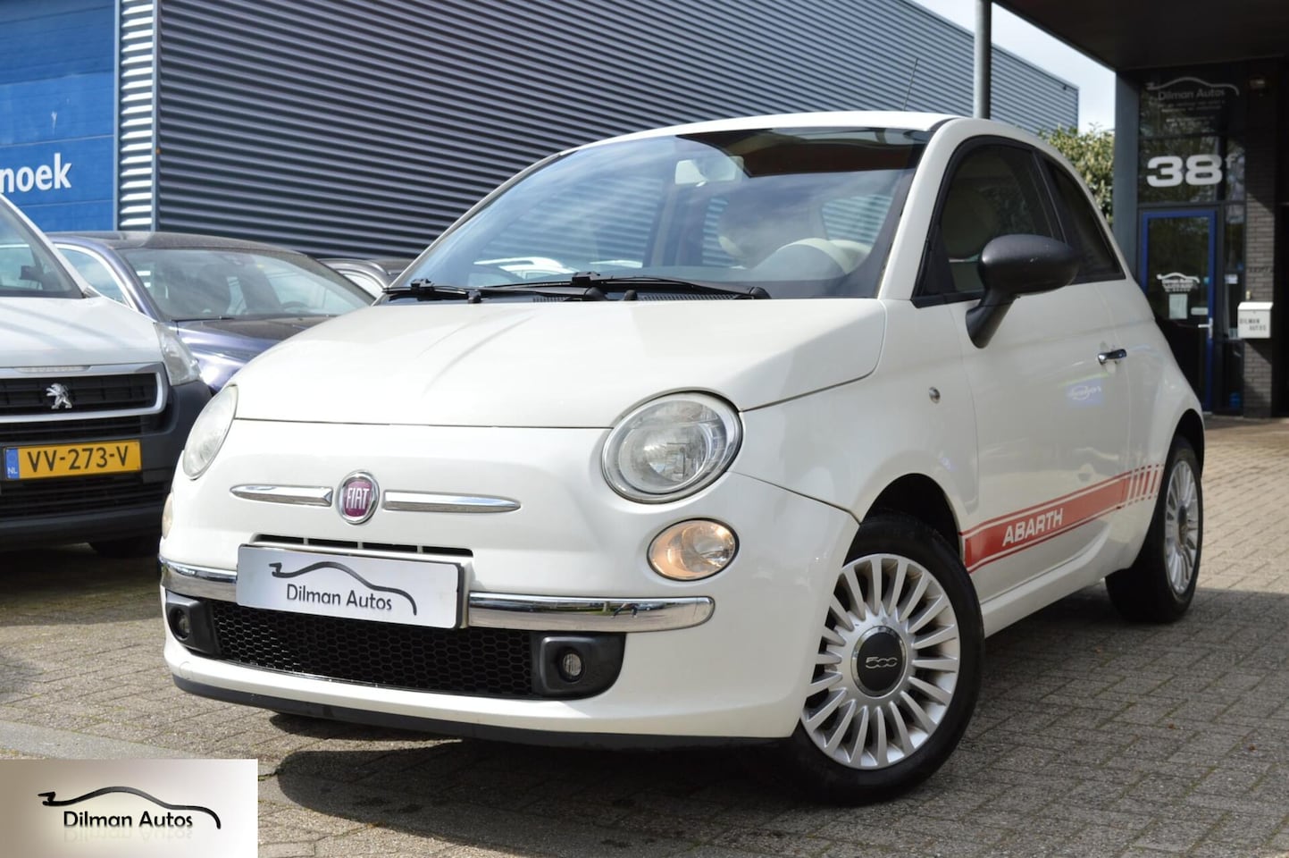 Fiat 500 - 1.2 Lounge|Airco|Elec Ramen|Carplay|168000 Km!Apk!! - AutoWereld.nl