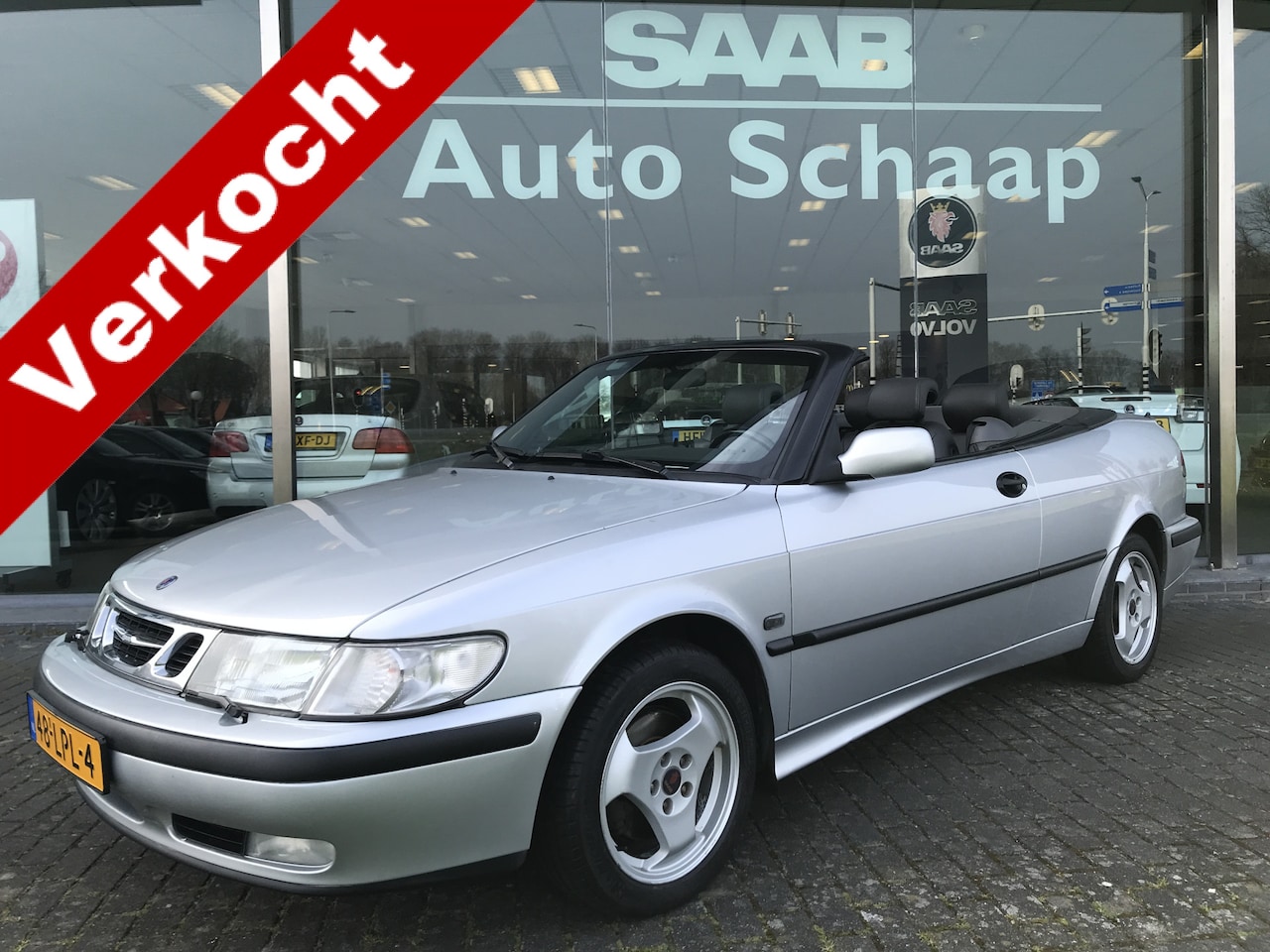 Saab 9-3 Cabrio - 2.0t SE | Rijklaar | Hout Stoelverwarming Climate control 16 inch - AutoWereld.nl