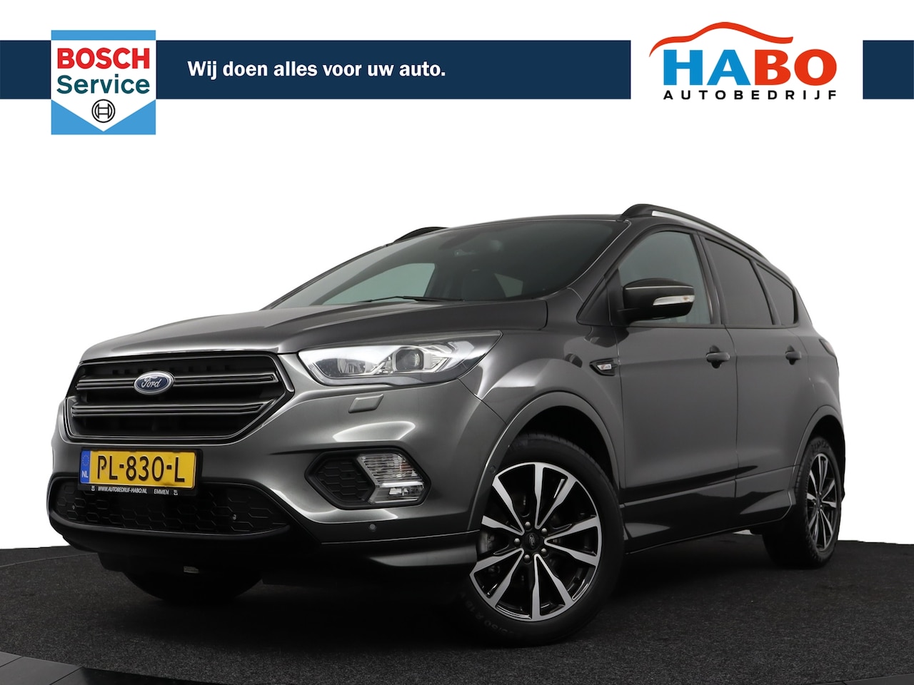 Ford Kuga - 1.5 ECOBOOST ST-LINE 2WD ECC/CRUISE/NAV/REGEN.SENS/PARK.SENS/TREKHAAK/LMV - AutoWereld.nl