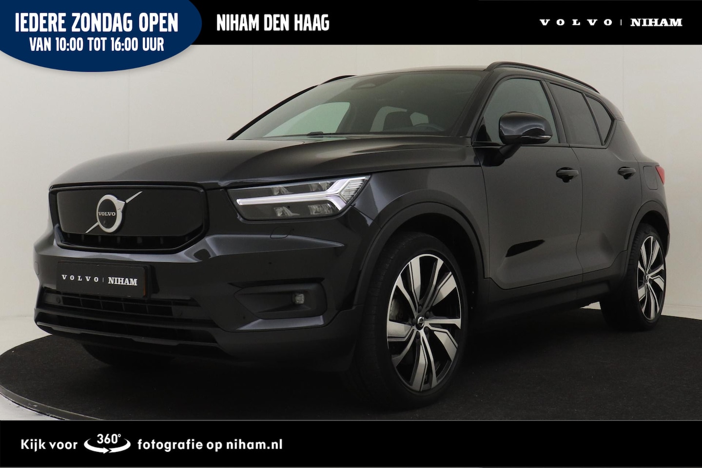 Volvo XC40 - RECHARGE P8 AWD R-DESIGN -PANO.DAK|HARMAN/KARDON|360°CAM|ADAP.LED|WARMTEPOMP|LEDER|ADAP.CR - AutoWereld.nl