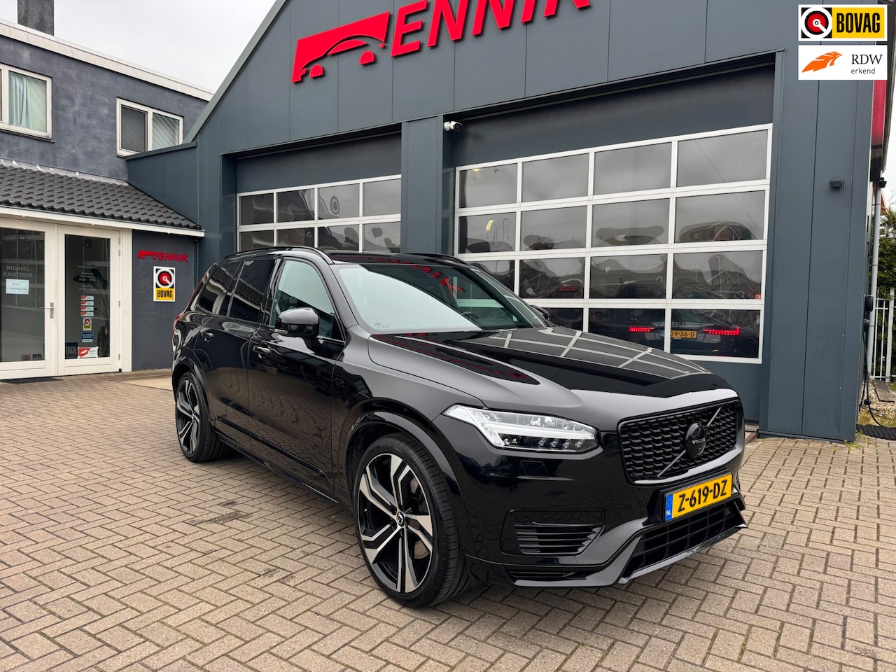 Volvo XC90 - 2.0 T8 Twin Engine AWD Inscription R-Design / Airsusp. / Dark Label / 360 CAM / Harman Kar - AutoWereld.nl