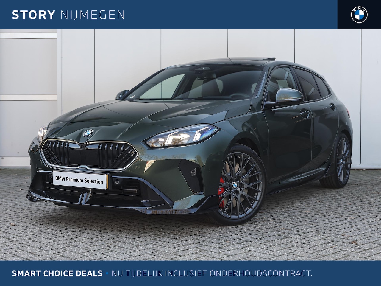 BMW 1-serie - 120 High Executive M Sport Automaat / Panoramadak / Sportstoelen / Adaptieve LED / M Adapt - AutoWereld.nl