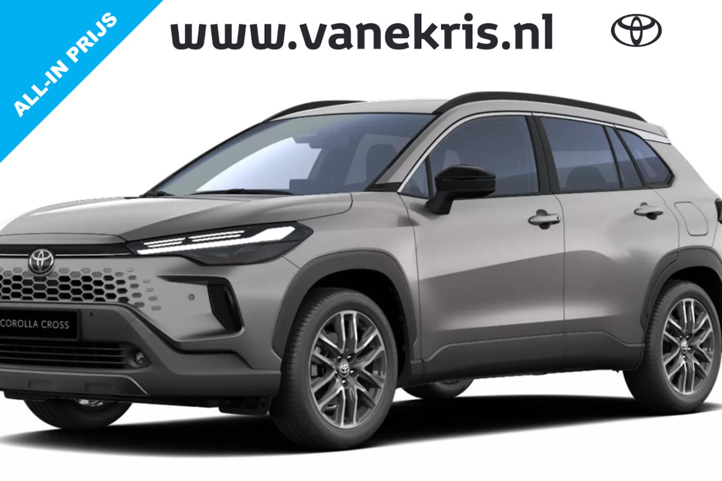 Toyota Corolla Cross - Hybrid 180 Dynamic Hybrid 180 Dynamic ,Stoel & Stuurverwarming, Dodehoekdetectie, Adaptief Cruise & Climate C - AutoWereld.nl