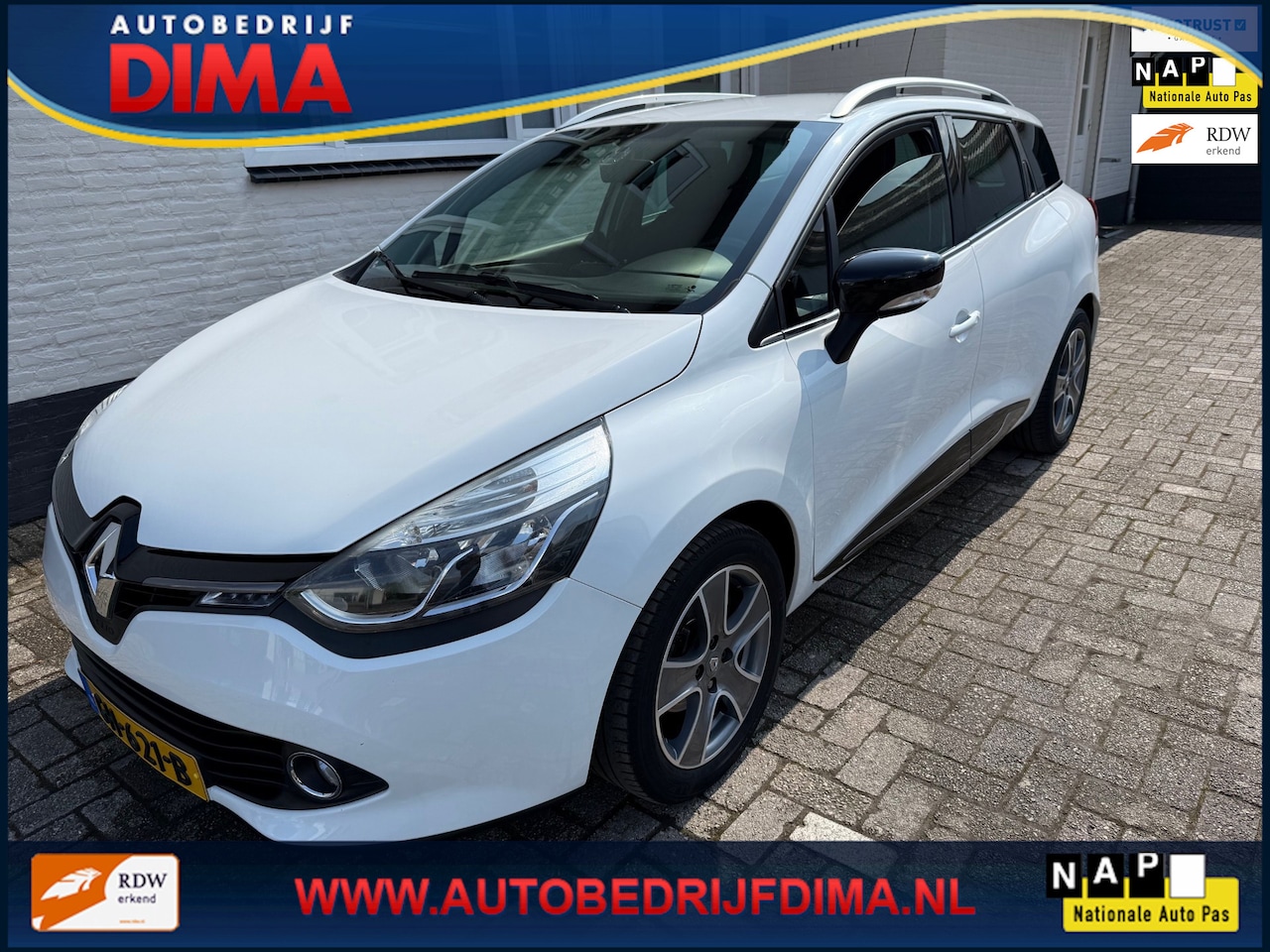Renault Clio Estate - 0.9 TCe Night&Day/ Nieuwe Distributieketting/ Navi/ PDC/ Airco/ Cruise Control - AutoWereld.nl