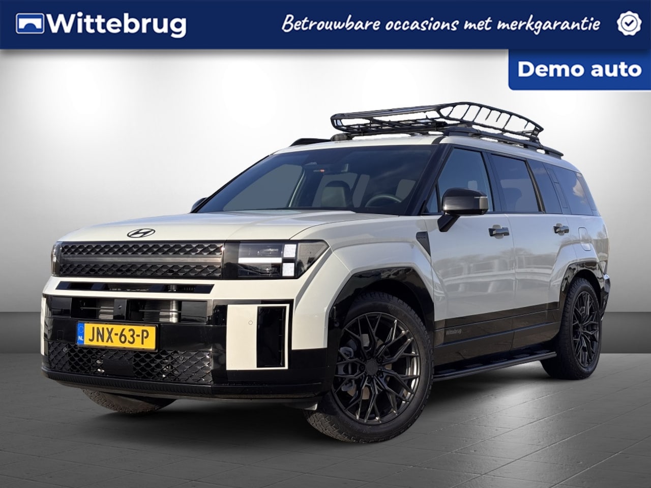 Hyundai Santa Fe - 1.6 T-GDI PHEV XRT OFF ROAD Black Line 4WD 7p. Plug-In Hybride automaat met Black Pack Wra - AutoWereld.nl