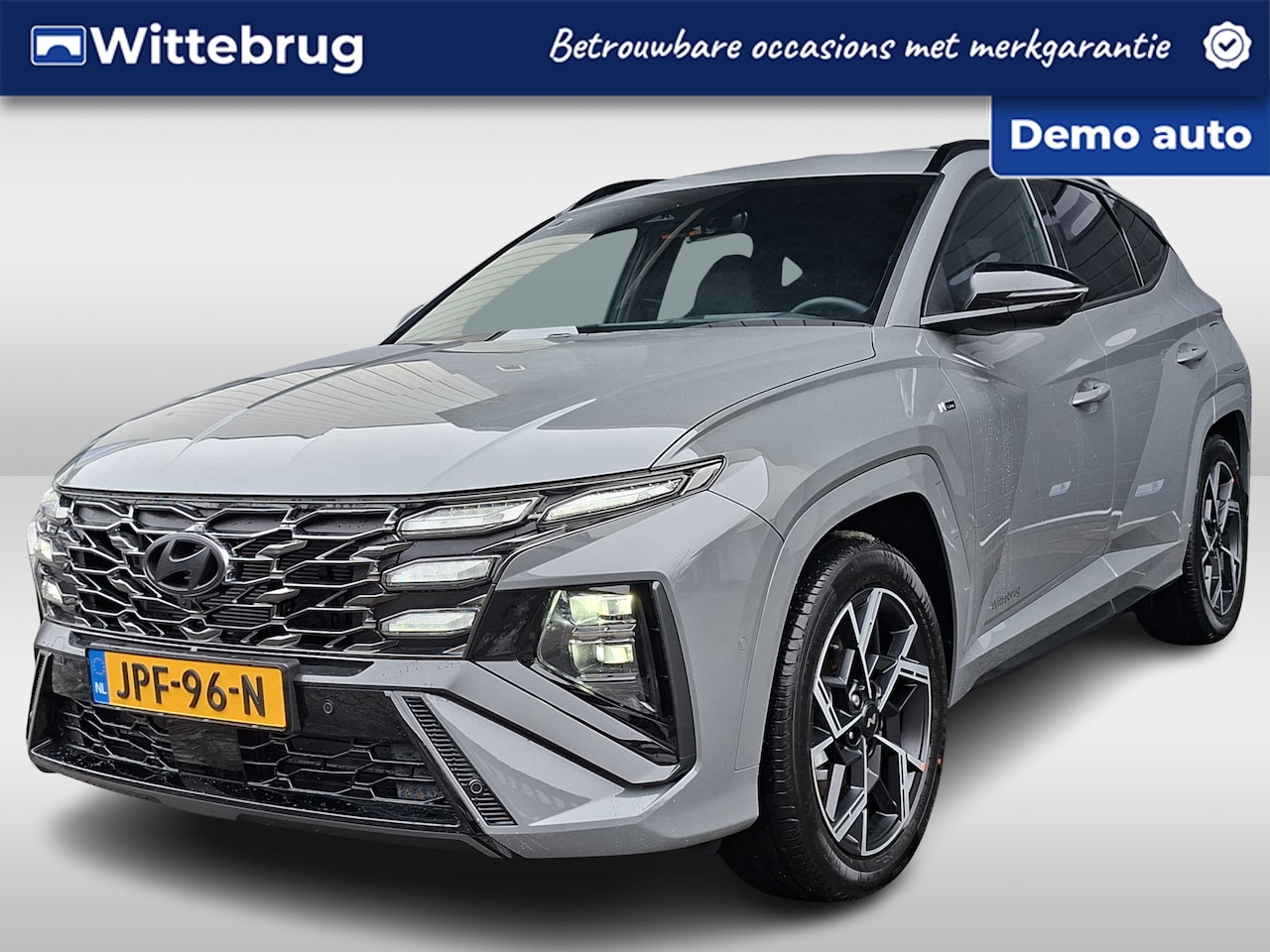 Hyundai Tucson - 1.6 T-GDI PHEV N Line Sportieve uitvoering | Rondom Camera | Adaptieve Cruiscontrol | - AutoWereld.nl