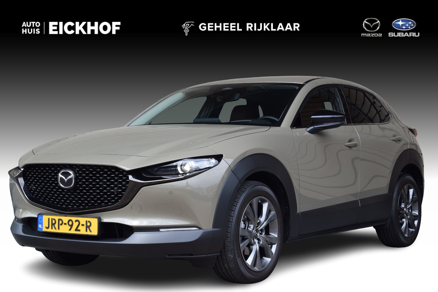 Mazda CX-30 - 2.5 e-SkyActiv-G M Hybrid Nagisa - Trekhaak - All season banden - AutoWereld.nl
