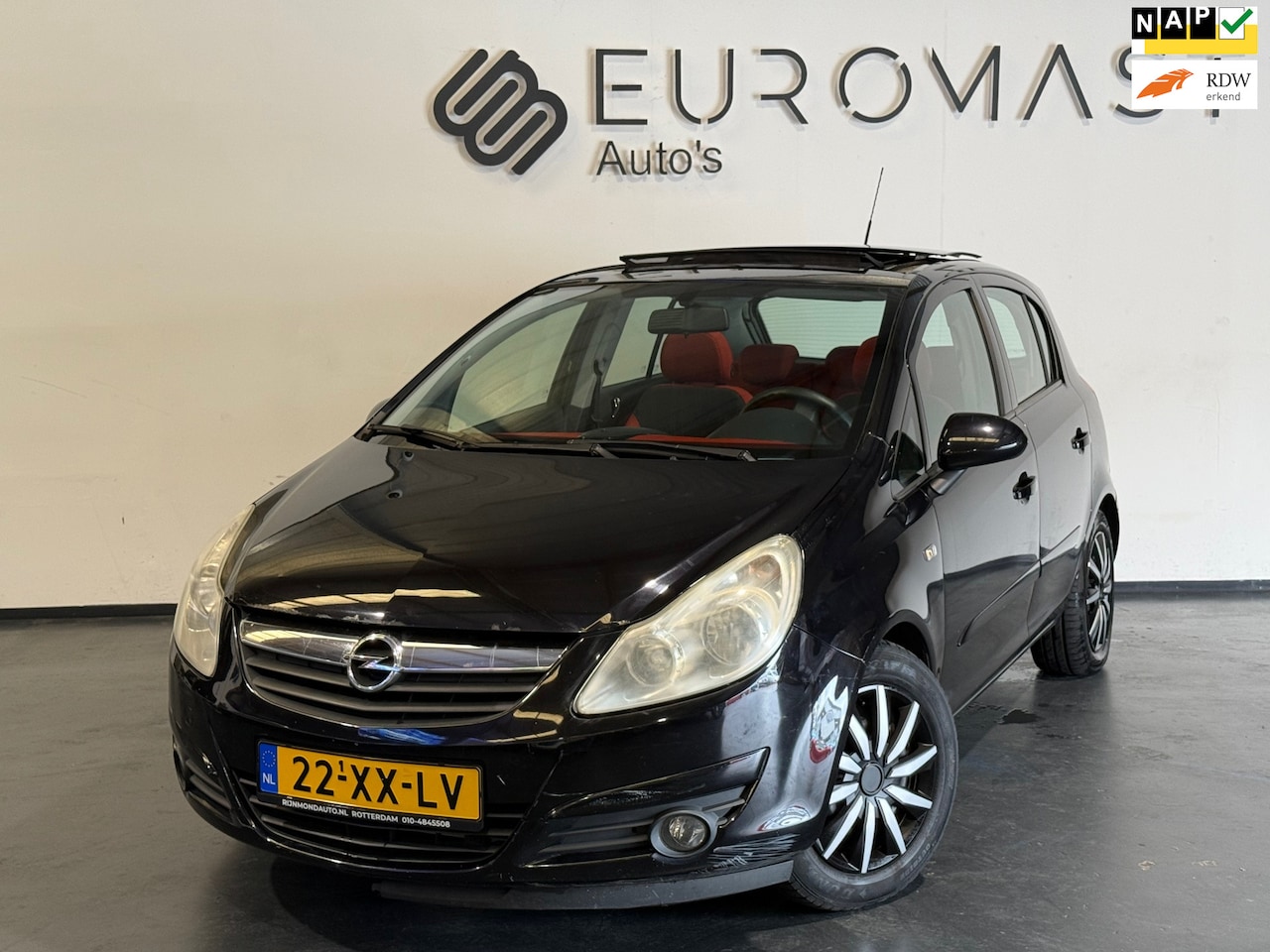 Opel Corsa - 1.4-16V Enjoy Schuifdak Airco 5d Apk tot 21-11-2026 - AutoWereld.nl
