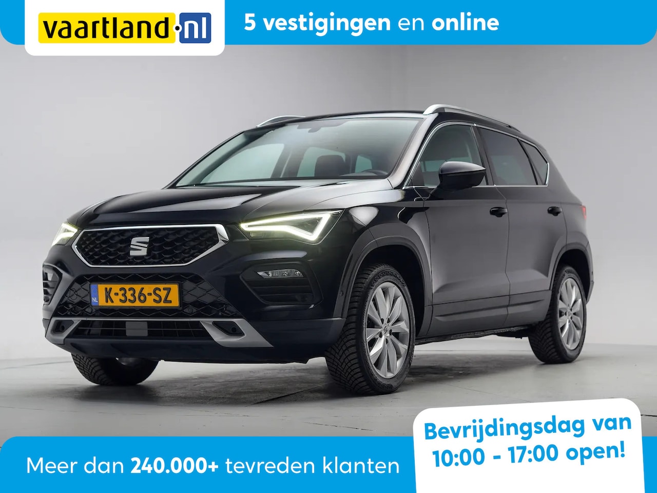 SEAT Ateca - 1.5 TSI Style Business Intense Aut. FACELIFT [ LED Navi Camera Clima ] - AutoWereld.nl