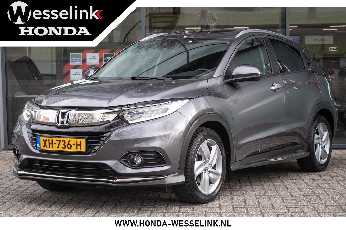 Honda HR-V - 1.5 i-VTEC Executive Automaat - Schuifdak | Trekhaak | Aeropack | Dealer ond. | Navi/camer - AutoWereld.nl