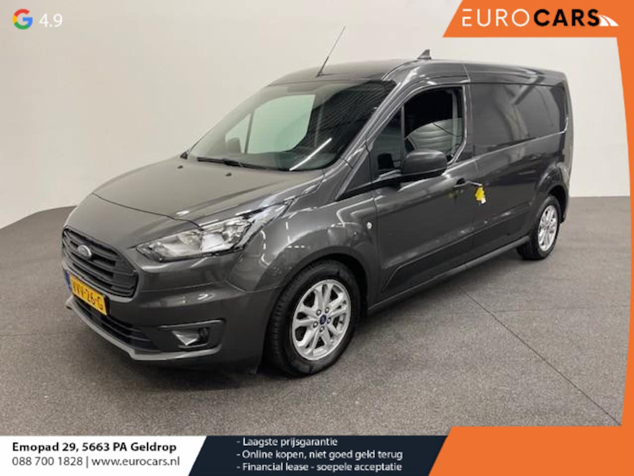 Ford Transit Connect - 1.5 EcoBlue L2 Trend Navi Airco PDC A Cruise Control 3Zits Camera DAB+ - AutoWereld.nl