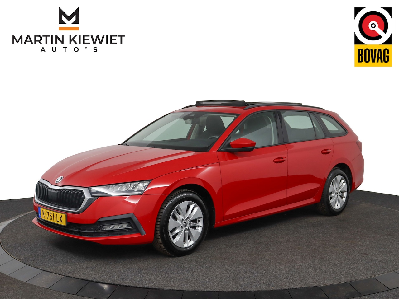 Skoda Octavia Combi - 1.0 TSI Business Edition|Trekhaak|Panoramadak - AutoWereld.nl