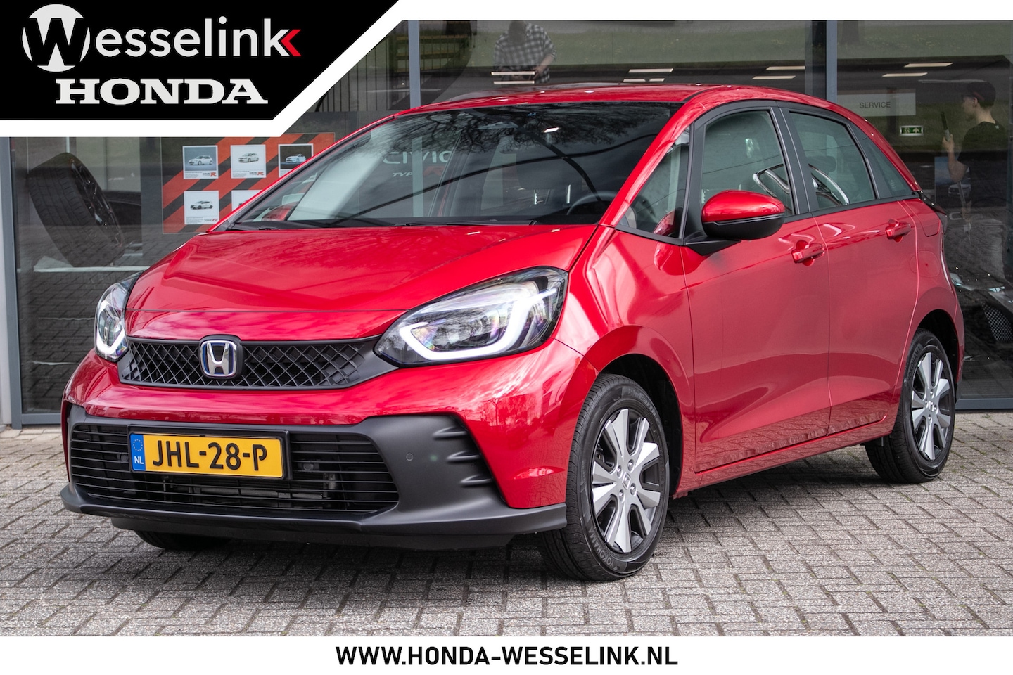 Honda Jazz - 1.5 e:HEV Elegance Honda Sensing | Apple cp/Android auto - AutoWereld.nl