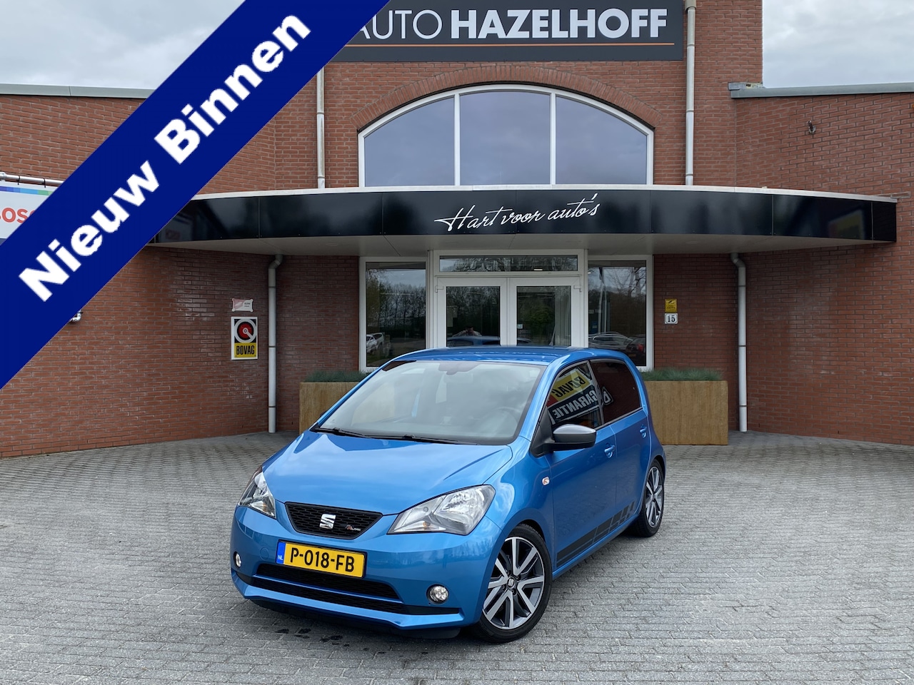 SEAT Mii - 1.0 FR Intense 75pk met 67.477km!!! | Stoelverwarming | Bluetooth | Airco | LM Velgen | PD - AutoWereld.nl
