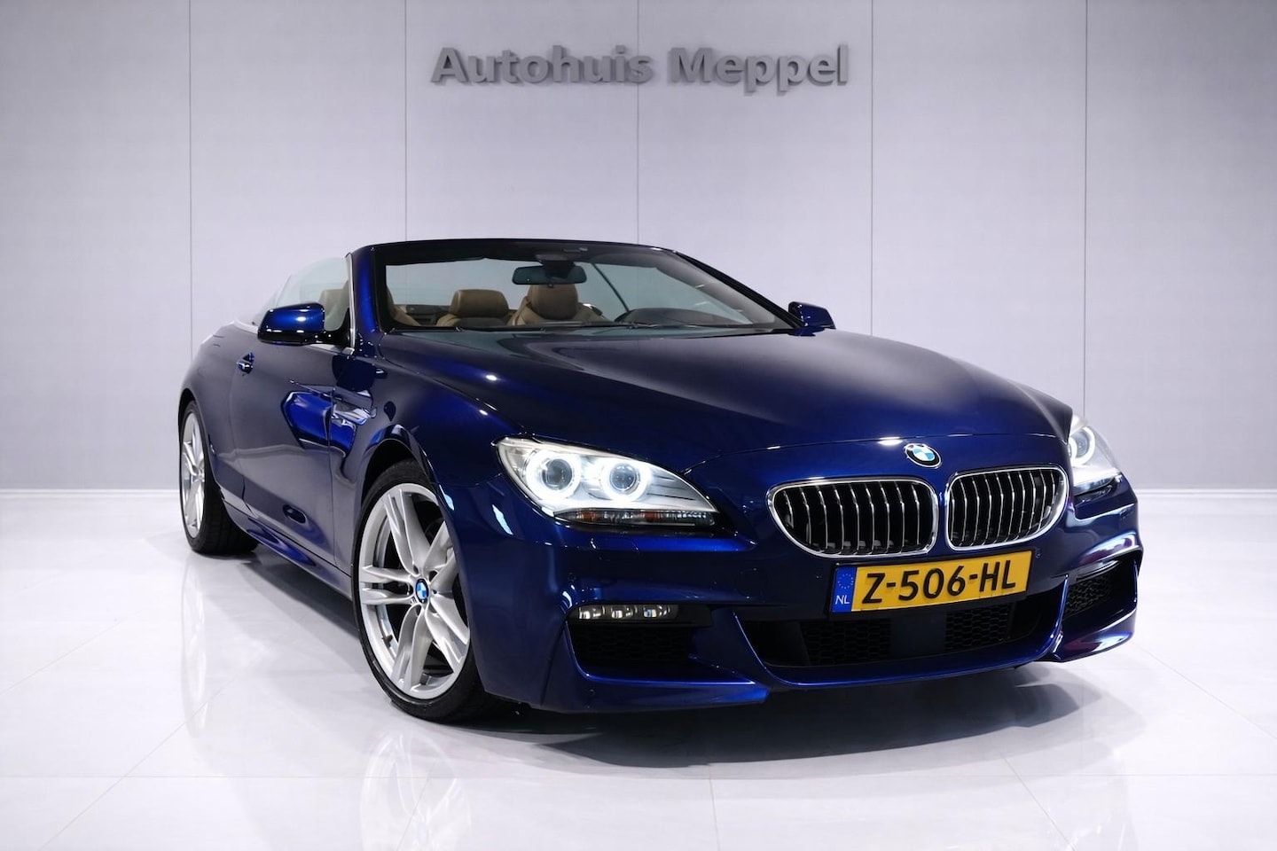 BMW 6-serie Cabrio - 650i M-Sport*B&OSound*Trekhaak*NightVision*HUD*PDC*LED - AutoWereld.nl