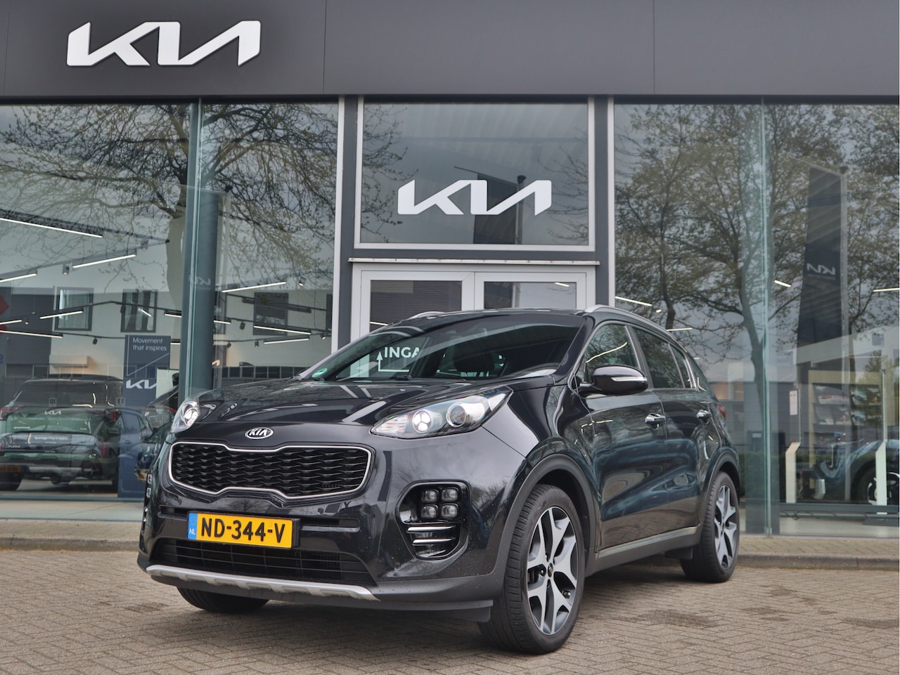 Kia Sportage - 1.6 T-GDI GT-Line 177pk Leder | Stoelverwarming | LED | Trekhaak - AutoWereld.nl