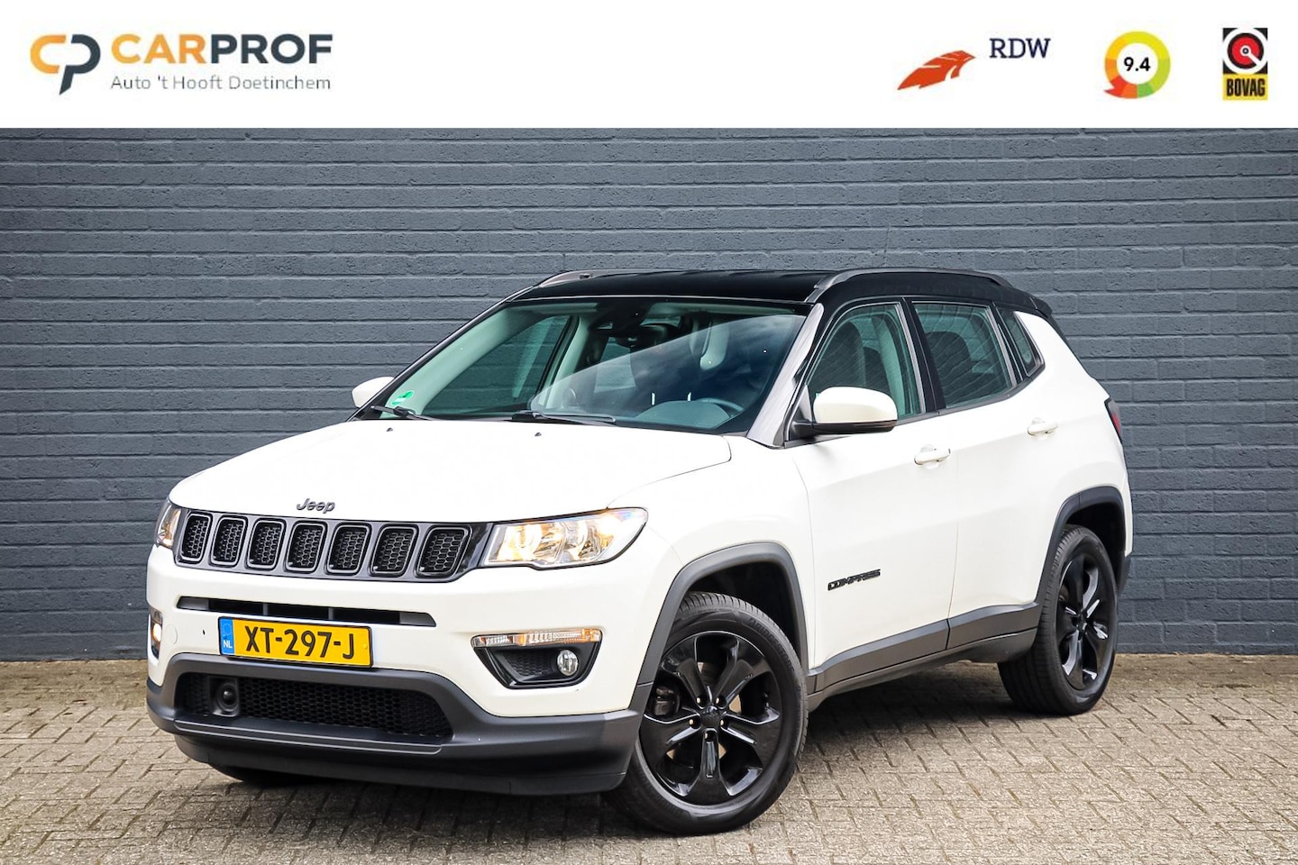Jeep Compass - 1.4 MultiAir Night Eagle TREKH. / CAMERA / HALF LEDER - AutoWereld.nl