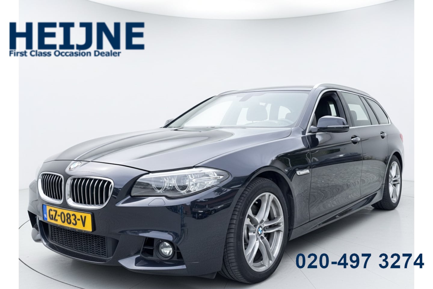 BMW 5-serie Touring - 520IA M-SPORT EXECUTIVE NAVI/LED/PDC/M-PAKKET - AutoWereld.nl