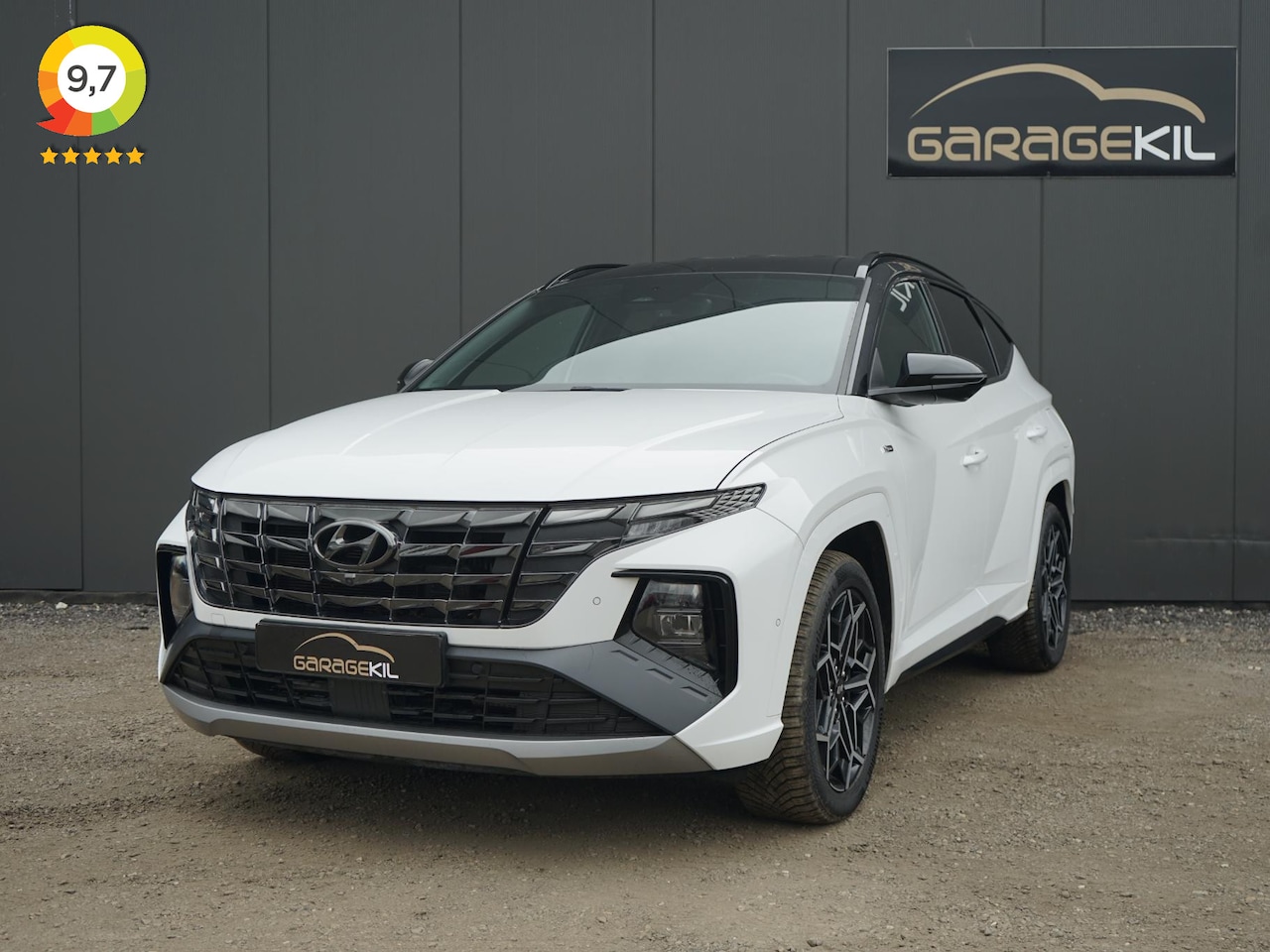 Hyundai Tucson - 1.6 T-GDI Plug-in Hybrid 4WD N-line Dealeronderh./ Two-Tone / 1ste eigenaar / 360 camera / - AutoWereld.nl