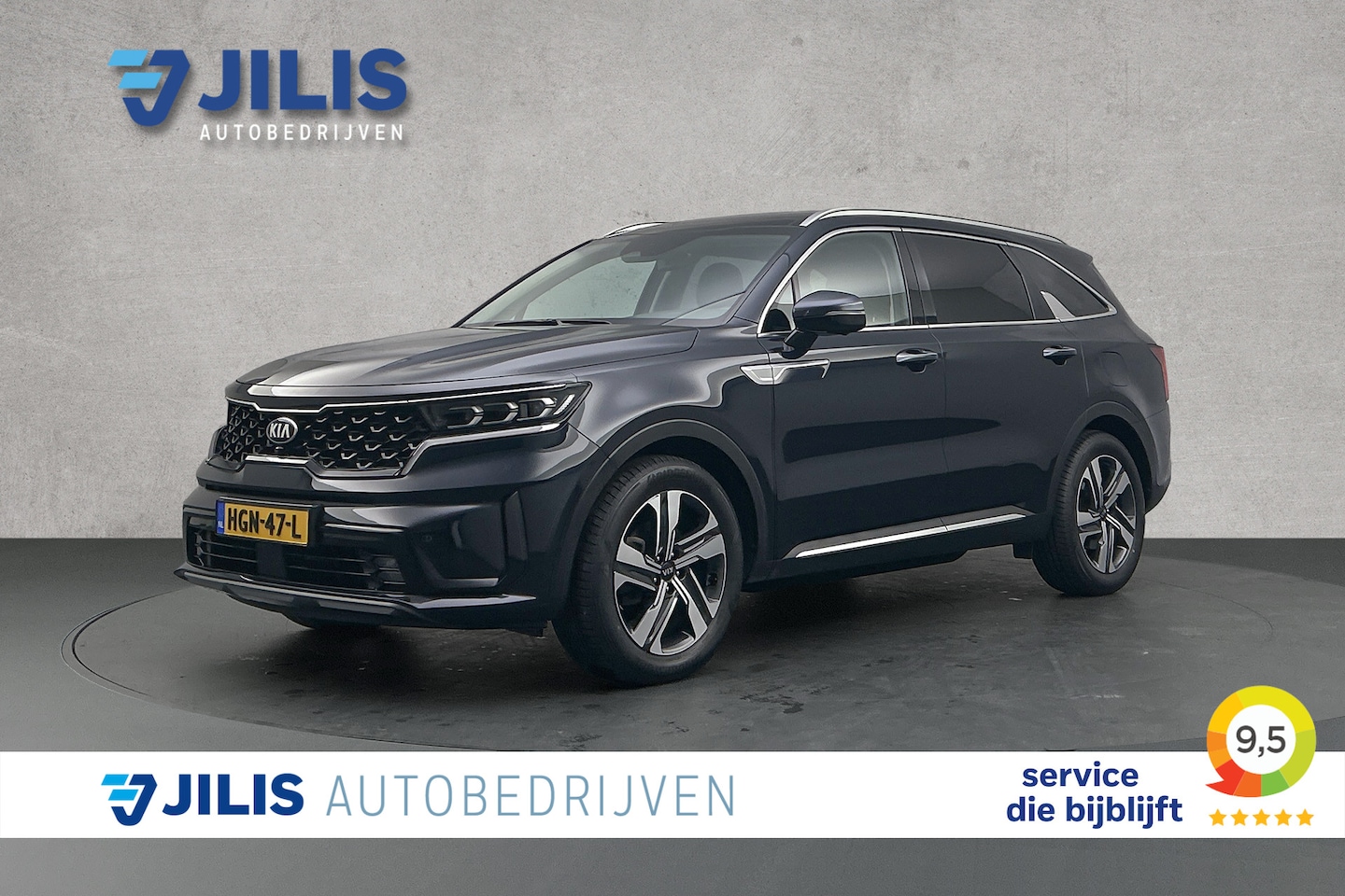 Kia Sorento - 1.6 T-GDI Plug-in Hybrid 4WD ExecutiveLine 7p. | Panoramadak | LED | Luxe lederen bekledin - AutoWereld.nl