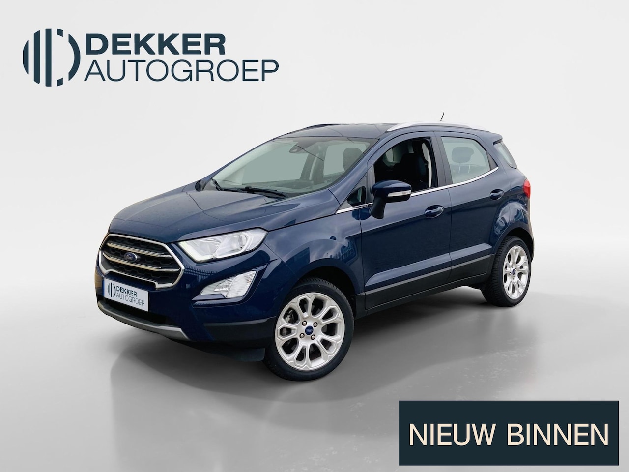 Ford EcoSport - 1.0 EcoBoost Titanium Afneembare Trekhaak - Navigatie - Apple Carplay/ Android Auto - B&O - AutoWereld.nl