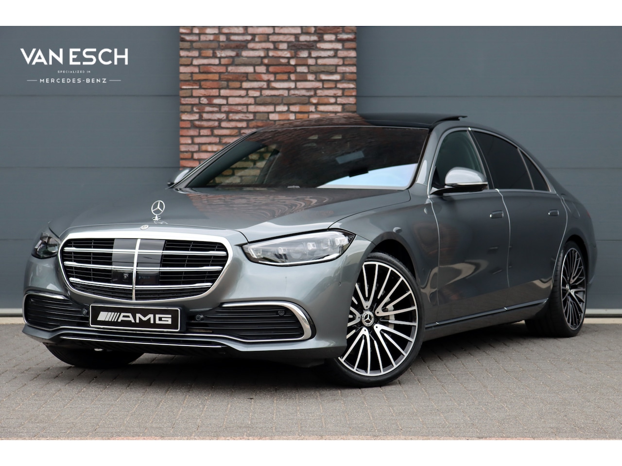 Mercedes-Benz S-klasse - 580 e 4MATIC Lang | Luchtvering | Achterasbesturing | Distronic+ | Chauffeurspakket | Stoe - AutoWereld.nl