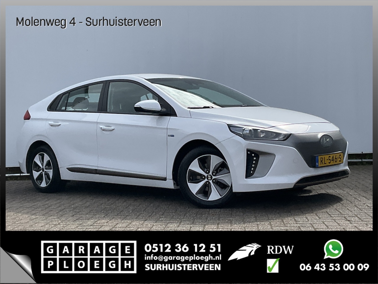 Hyundai IONIQ - Comfort EV SOH 90% Adapt.Cruise 1Eig Navi/Cam - AutoWereld.nl
